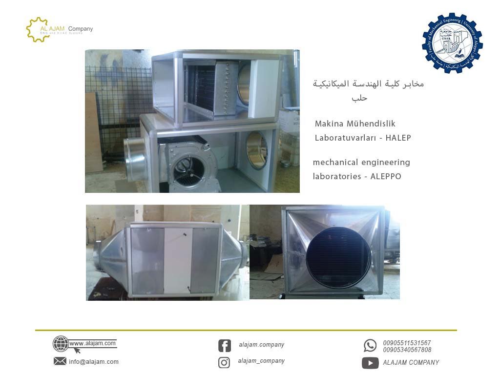 Mechanical Engineering Laboratories – Aleppo University